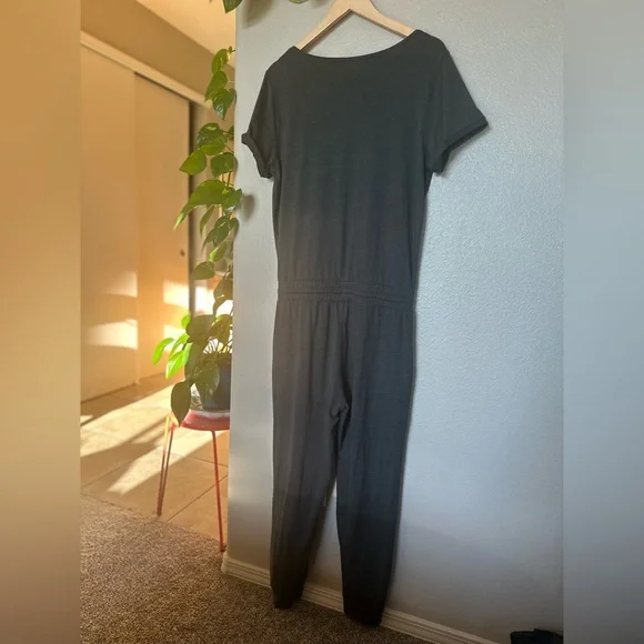Vuori Charcoal Gray Jumpsuit - Picture 5 of 8